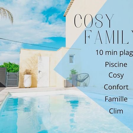 Cosyfamily Piscine -Wifi- Neuf-Famille -15Min Plage - Top Pros Servicesconciergerie Pérols Екстериор снимка