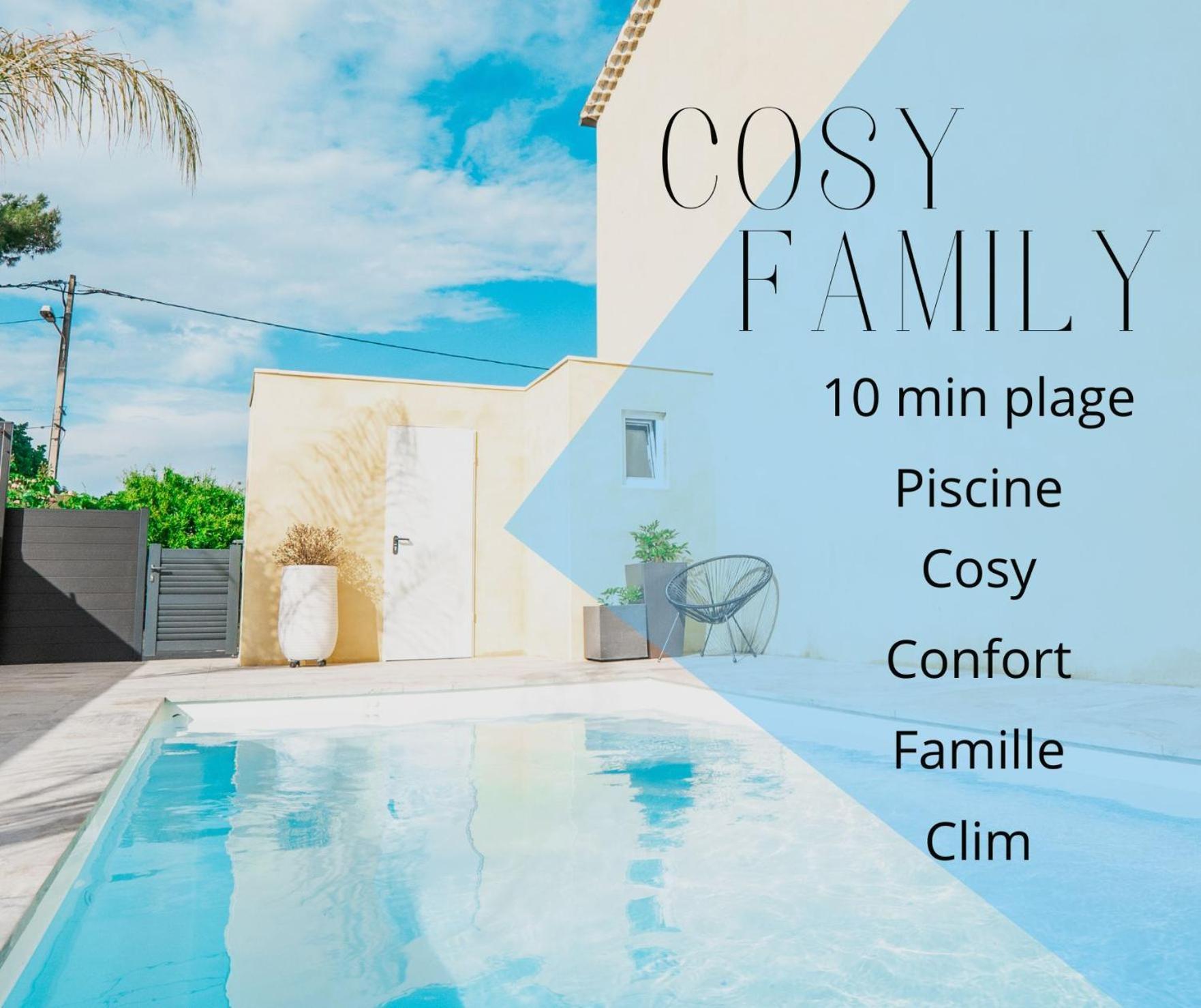Cosyfamily Piscine -Wifi- Neuf-Famille -15Min Plage - Top Pros Servicesconciergerie Pérols Екстериор снимка